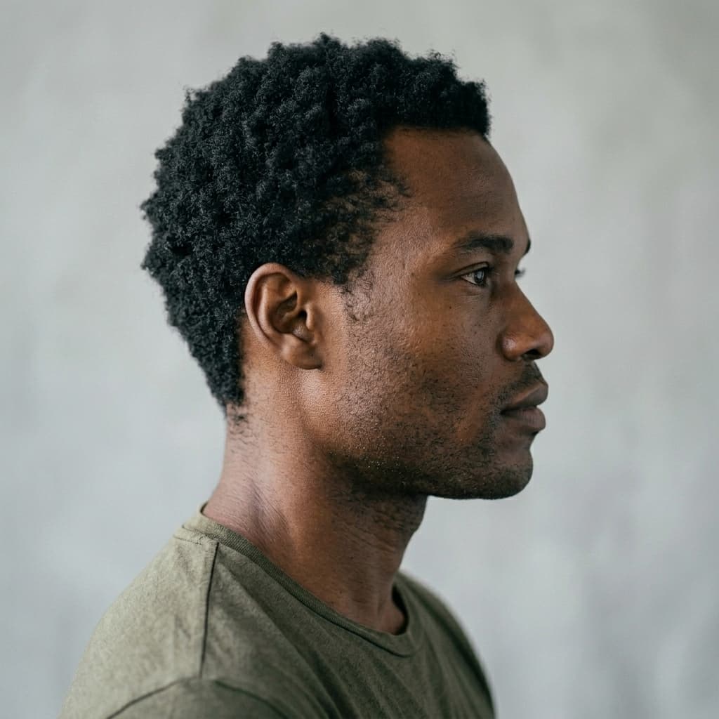 Marcus Okafor (AI-generated example portrait): Side